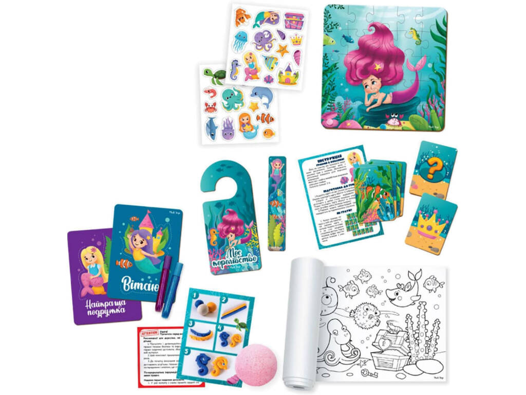 Набір сюрпризів "Surprise pack. Mermaid magic", 35*17см, ТМ Vladi Toys, Україна