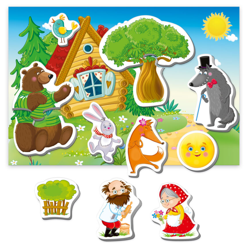 Магнитный театр Академия развития "Колобок" (укр), ТМ Vladi Toys, Украина