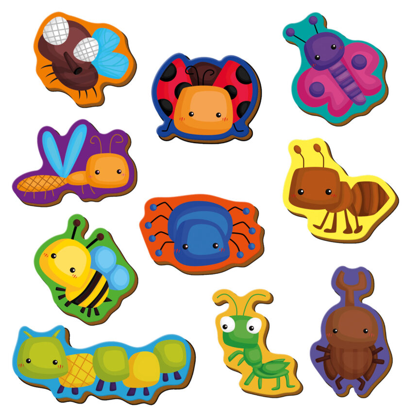 Набор магнитов "Насекомые" в кор. 14*10,5*5,5см, ТМ Vladi Toys, Украина