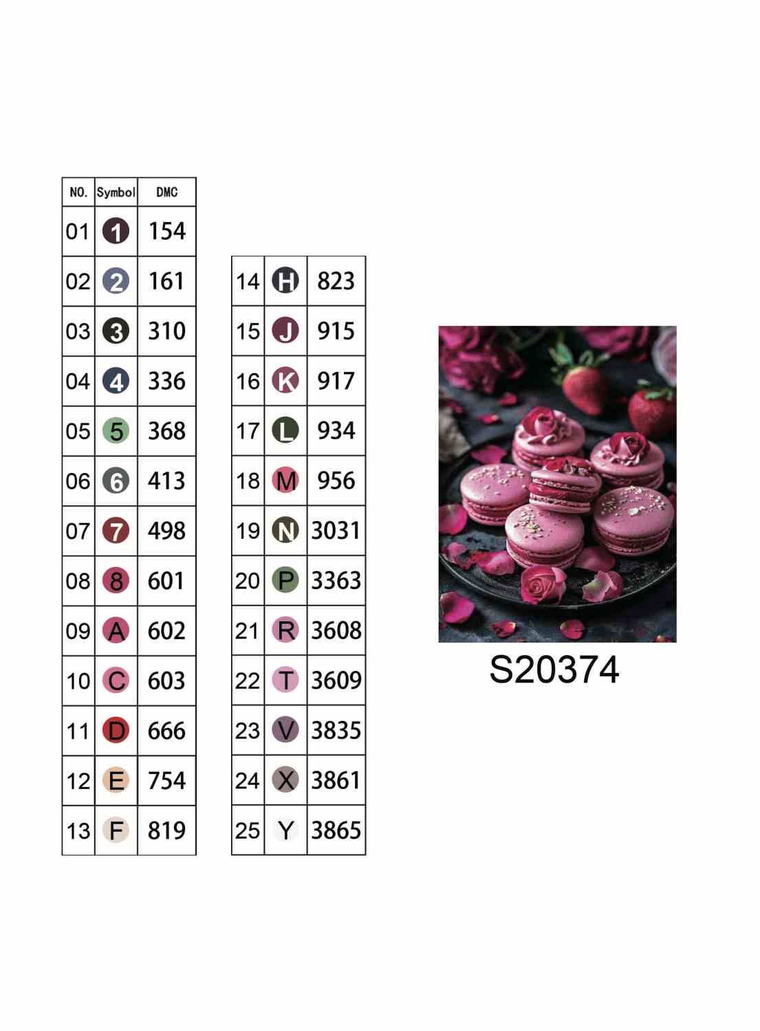 Алмазна мозаїка "Вишуканий десерт", на підрамнику 30*40см, в кор. 31*41*2,5см, ТМ Dreamtoys