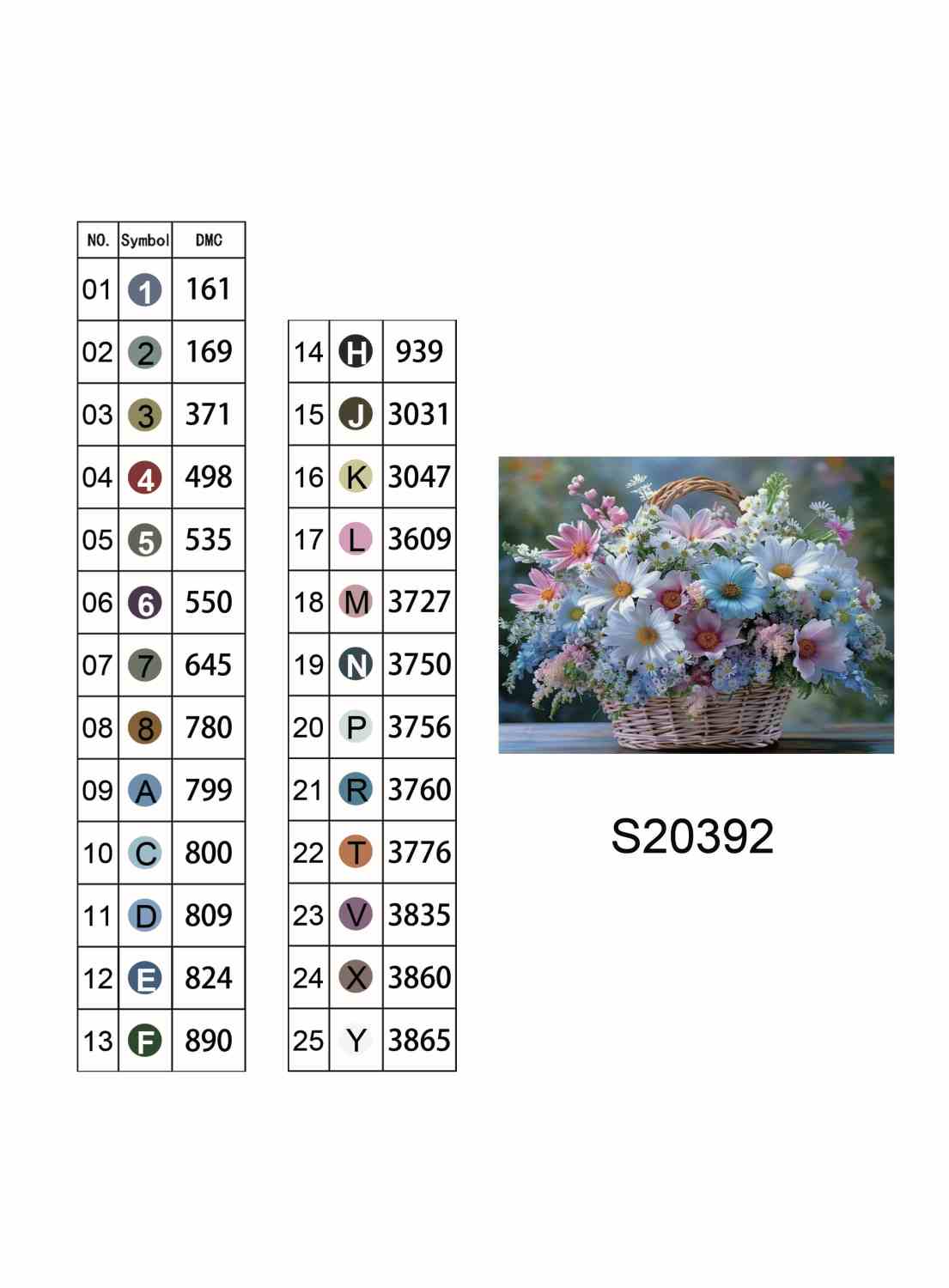 Алмазна мозаїка "Кошик літніх мрій", на підрамнику 30*40см, в кор. 31*41*2,5см, ТМ Dreamtoys