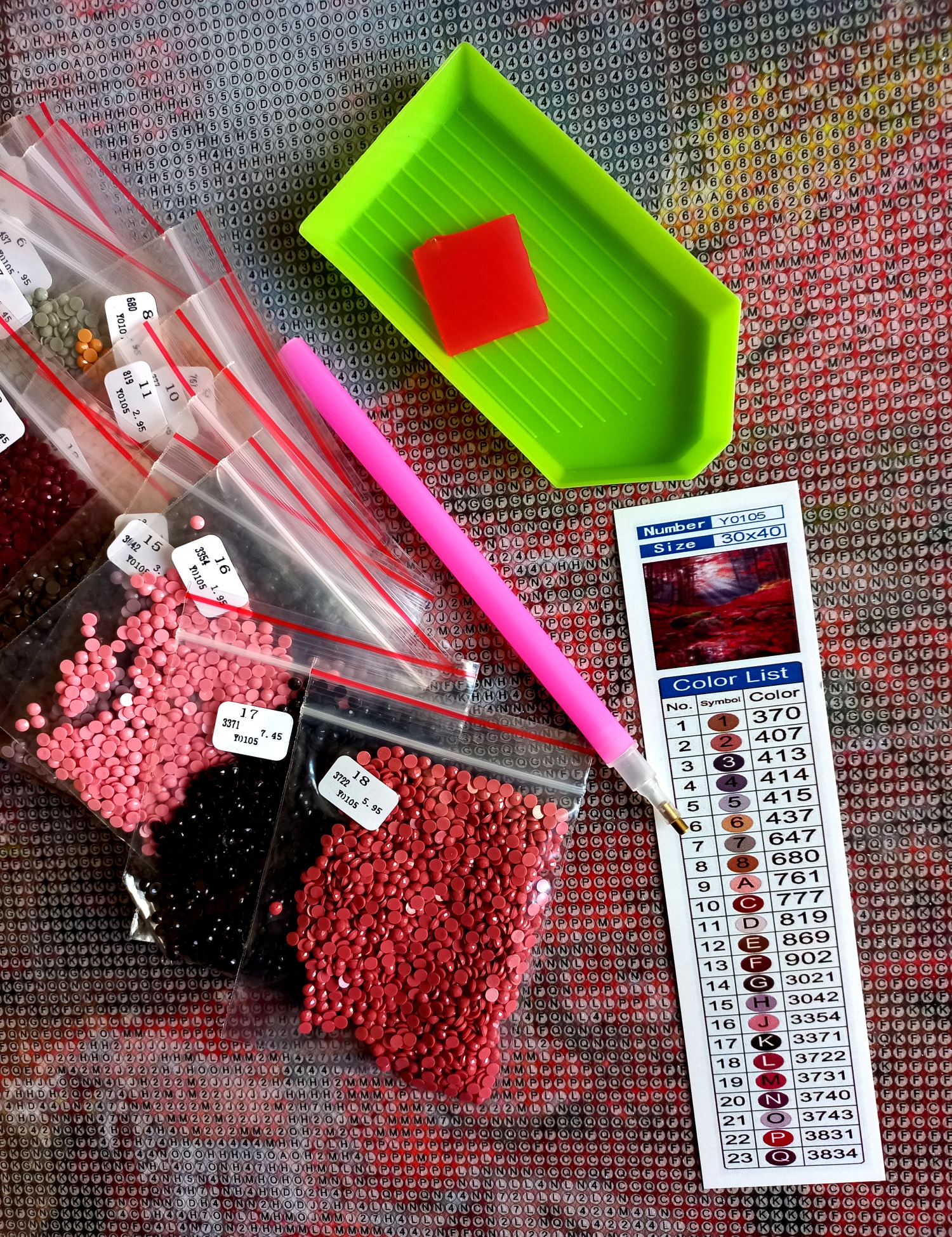 Алмазна мозаїка "Діва- Природа", 40*50см, на підрамнику, в кор. 41*51*2,5см, ТМ Dreamtoys