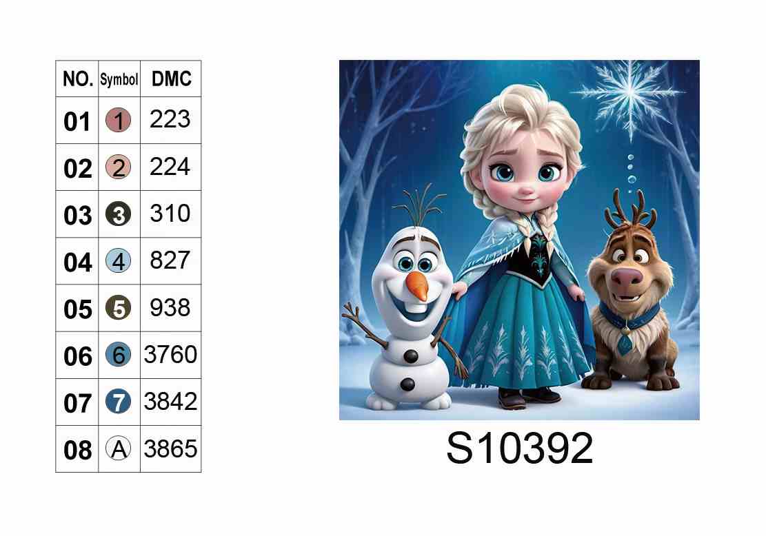 Алмазна мозаїка "Королівське тріо Еренделла" , 20*20см, на рамці, в кор. 21*21*2,5см, ТМ Dreamtoys