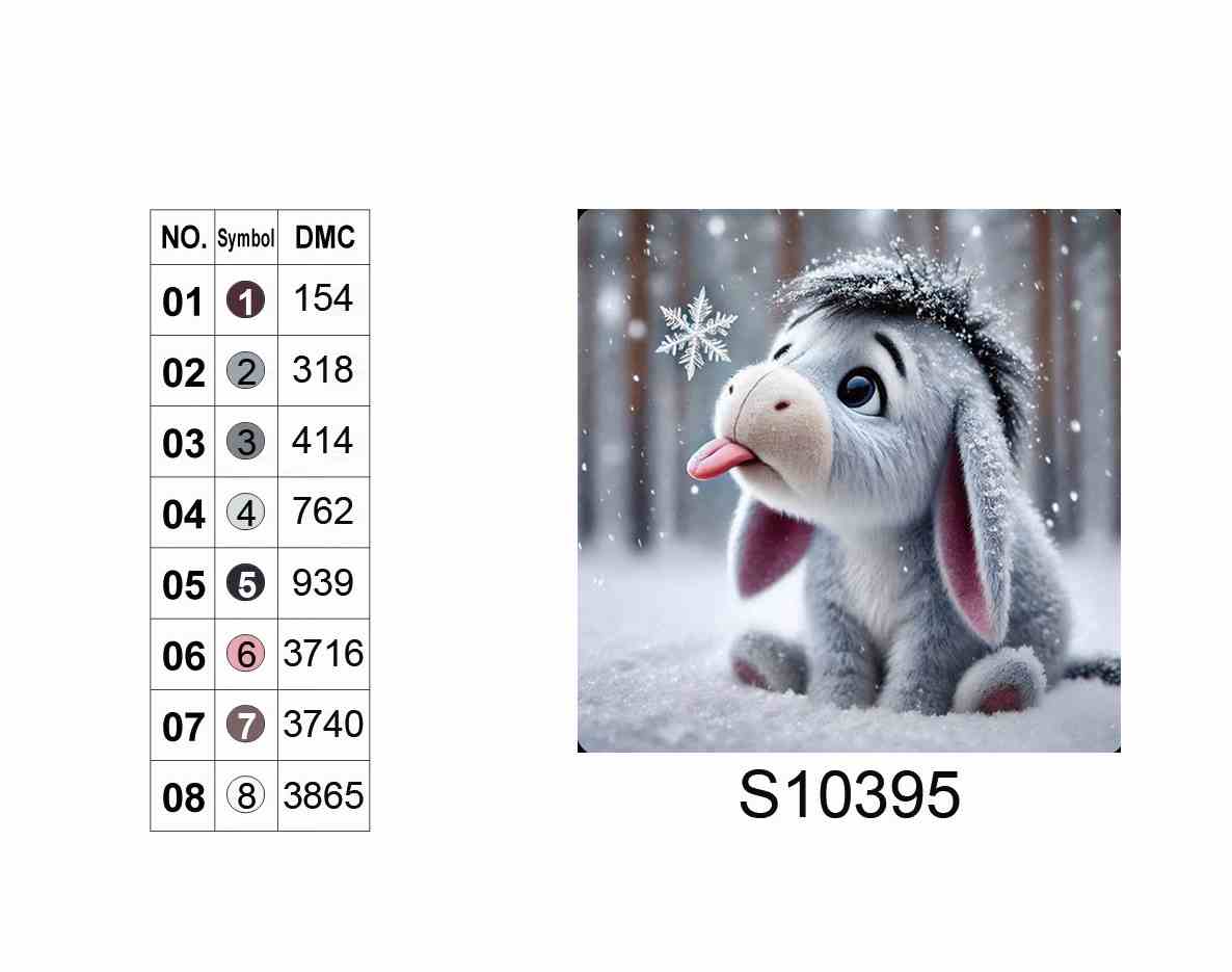 Алмазна мозаїка "Очікування сніжинки", 20*20см, на рамці, в кор. 21*21*2,5см, ТМ Dreamtoys