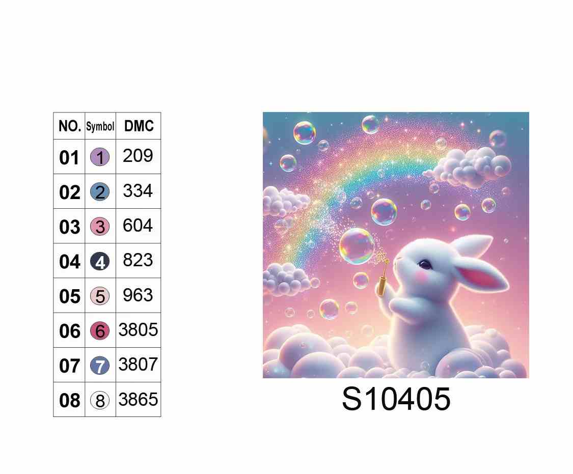 Алмазная мозаика "Радужное дыхание", 20*20см, на рамке, кор. 21*21*2,5см, ТМ Dreamtoys