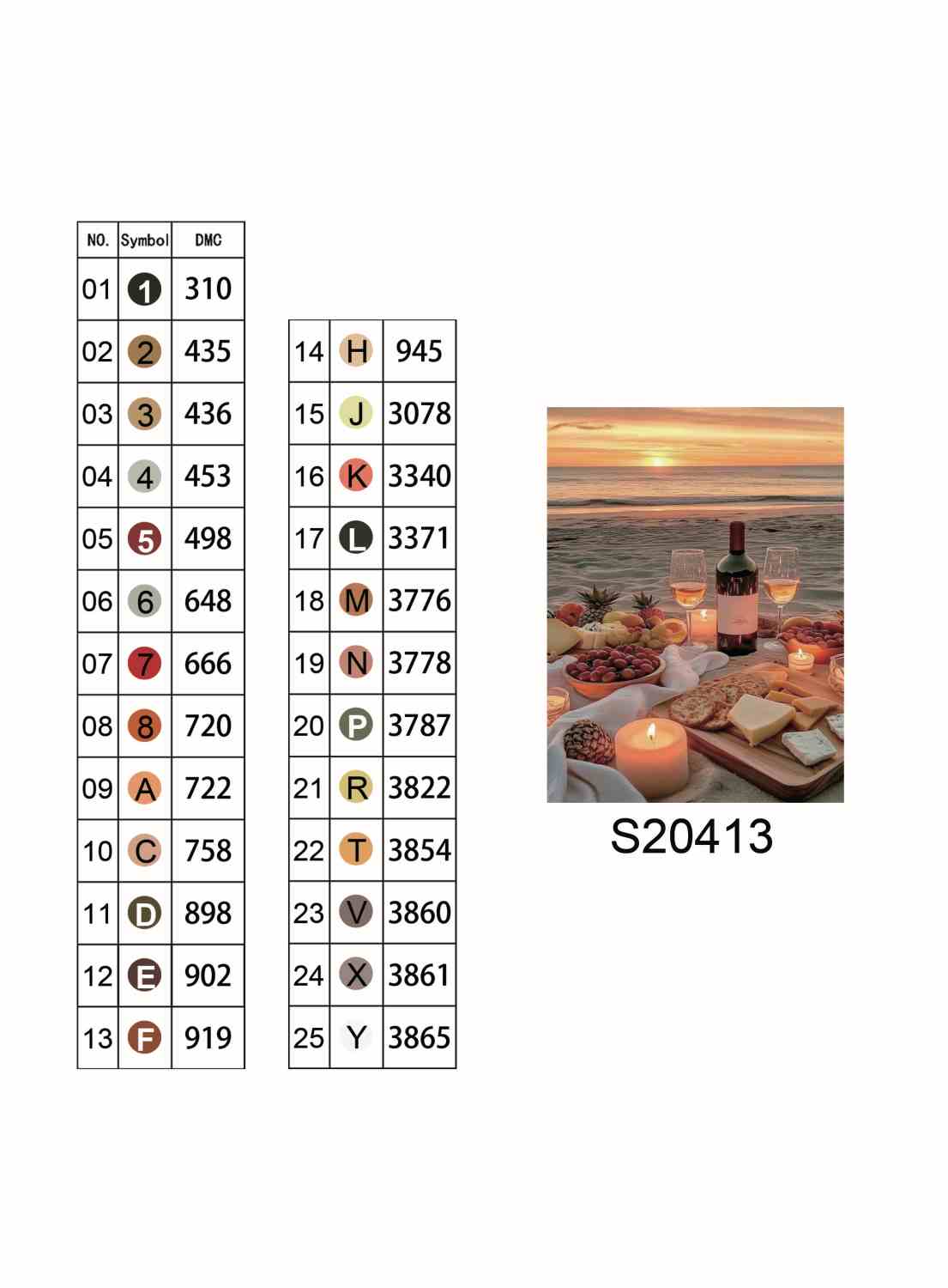 Алмазна мозаїка Пікнік мрії, на підрамнику 30*40см, в кор. 31*41*2,5см, ТМ Dreamtoys