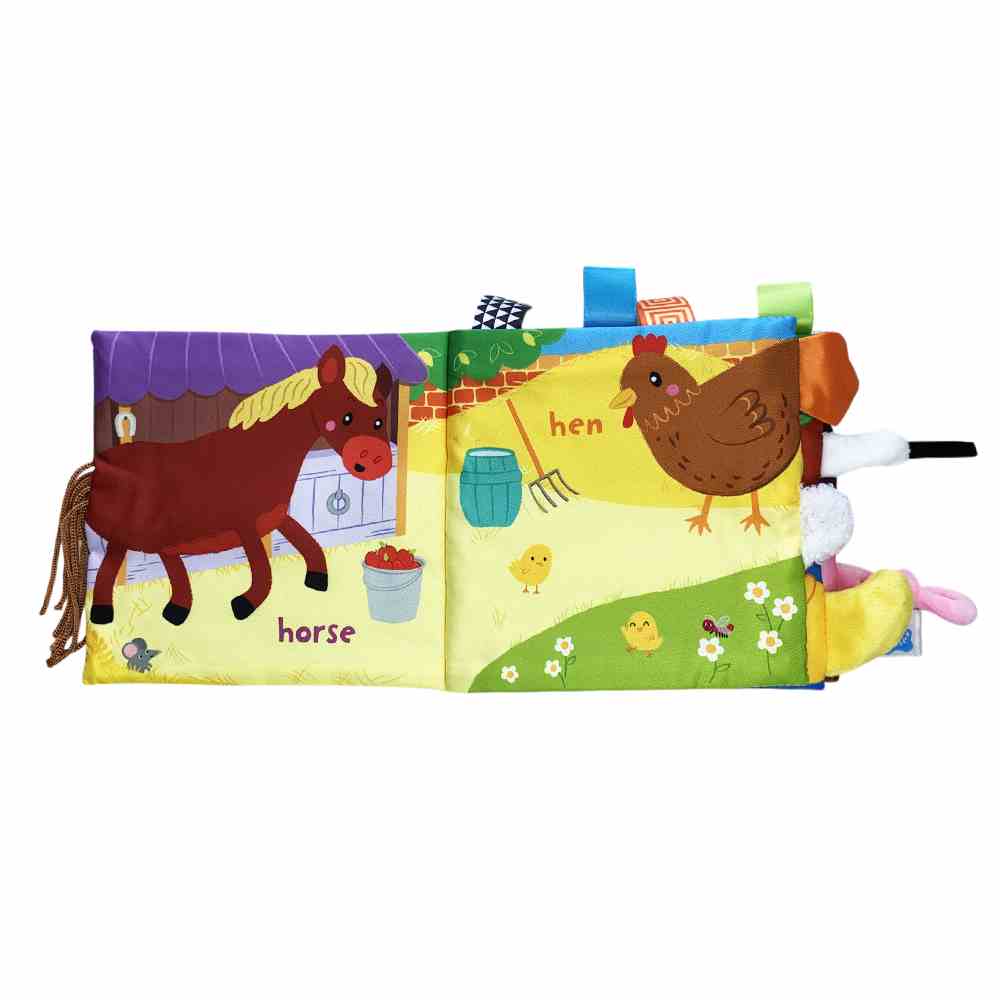 Інтерактивна розвиваюча книжечка "Ферма", ТМ MEGAZayka