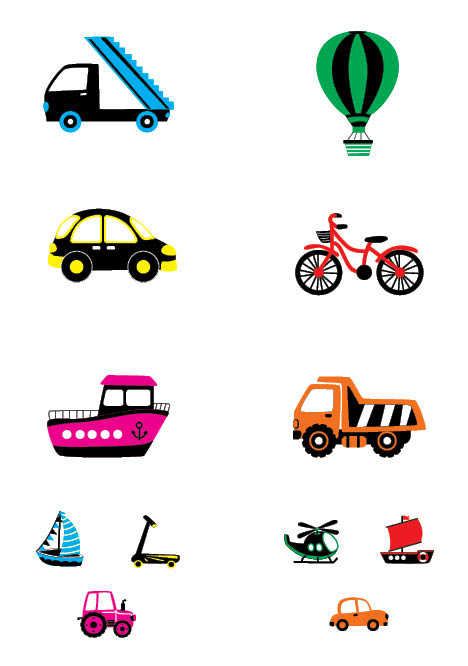 Книга Контрастні картинки. Мій перший транспорт 16,5*23см, Україна, ТМ УЛА