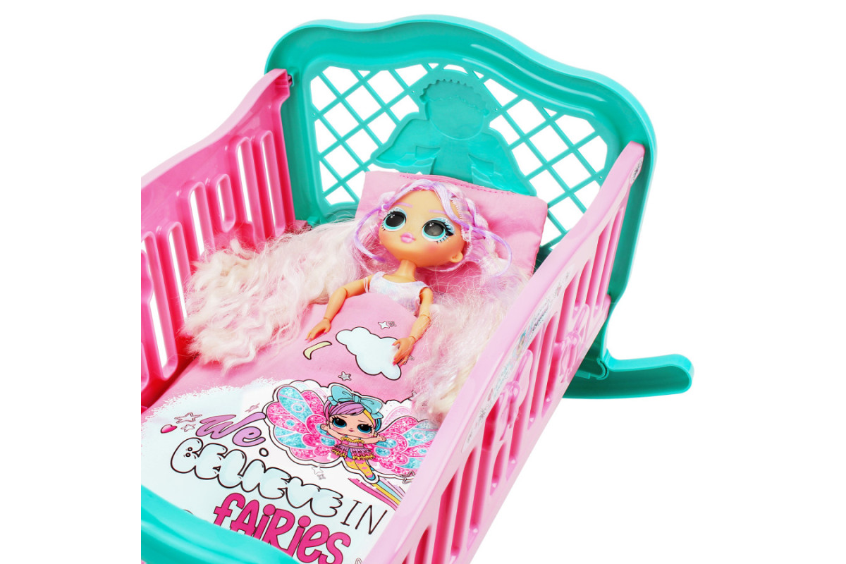 Колиска L.O.L. Surprise! We Believe in Fairies, кор.52*31*8см, ТМ Технок, Україна