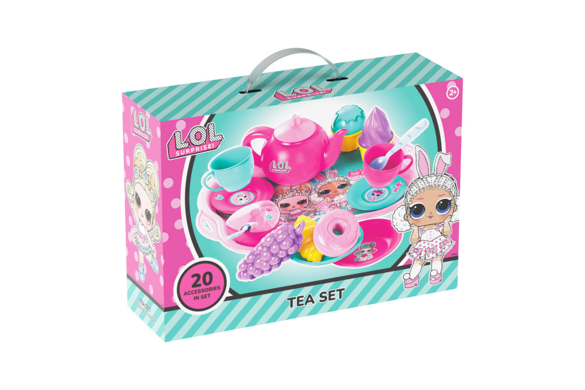 Чайний набір L.O.L. Surprise! Covert And Cool, кор. 33*23,5*11см, ТМ Технок, Україна