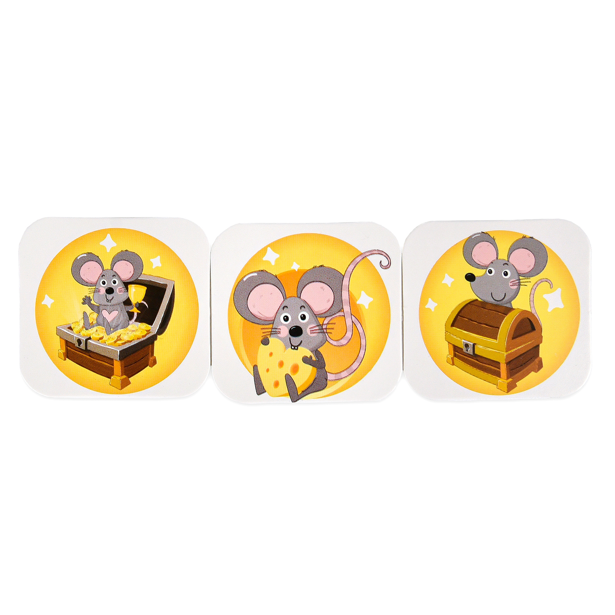 Настільна гра "Темне кошеня Світле мишеня", в кор. 18*11*5см, ТМ Стратег, Україна