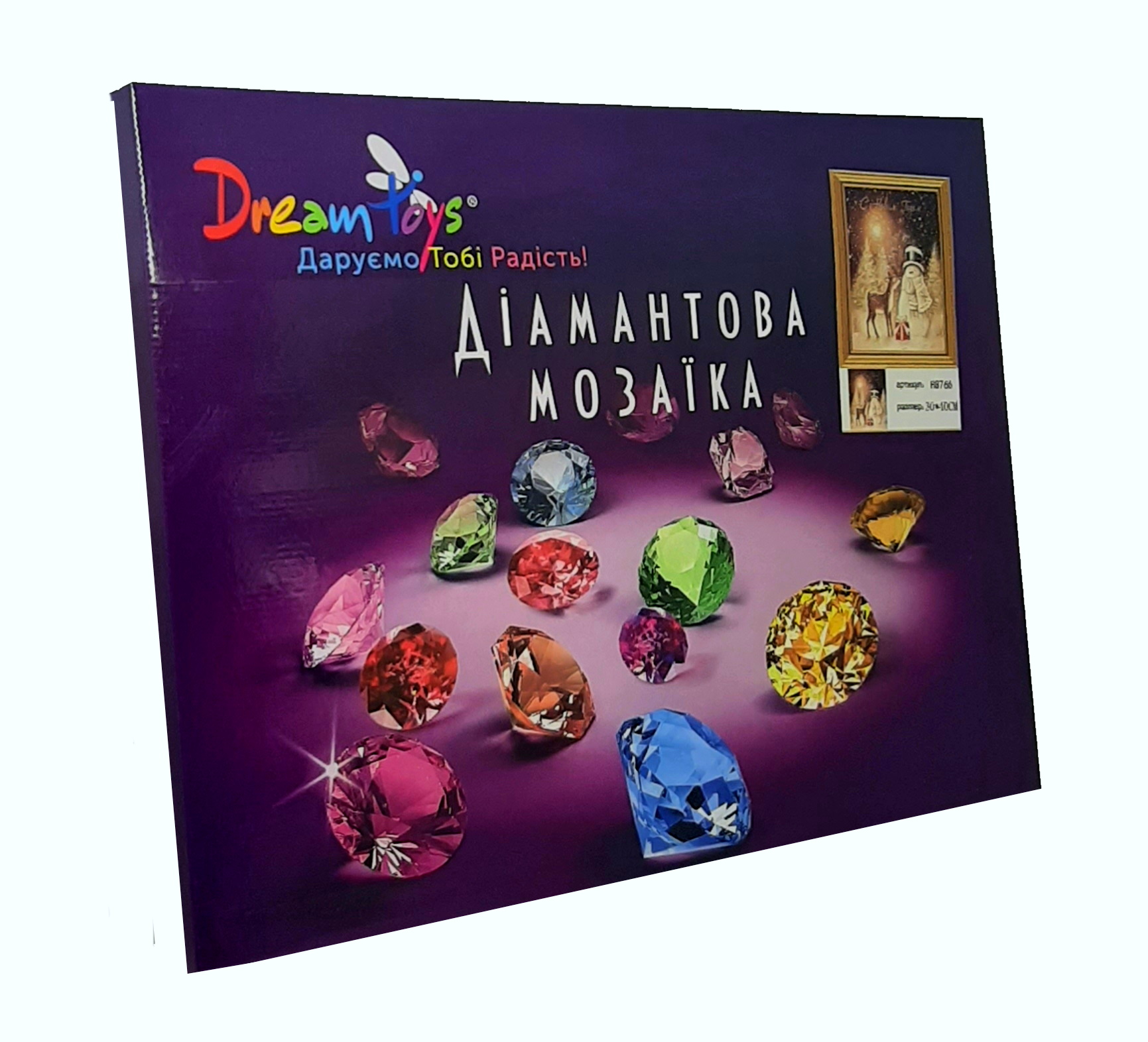 Алмазна мозаїка "Благословення весни" 30*40см, на рамці, в кор. 31*41*2,5см, ТМ Dreamtoys
