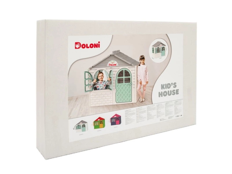 Будиночок зі шторками 129*129*120см, кор. 130*86*33см, ТМ Долоні, Україна