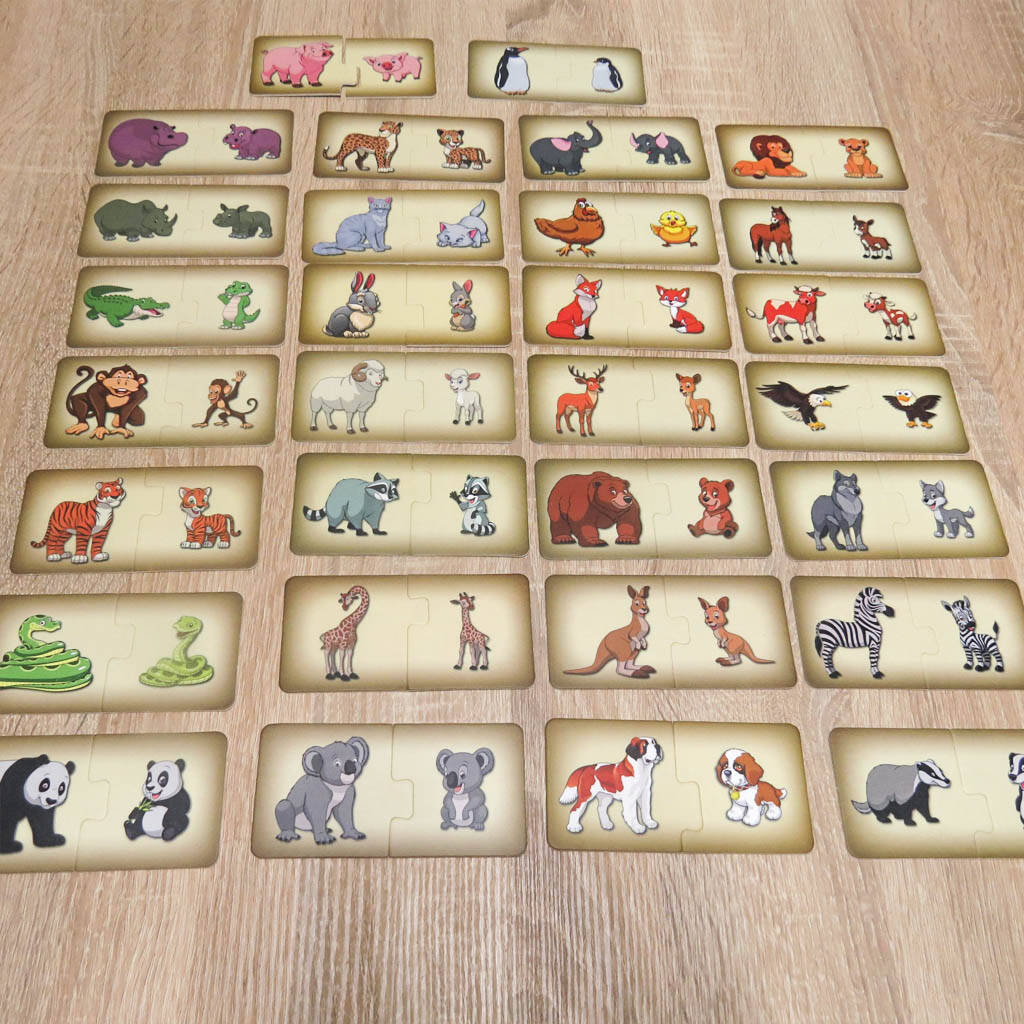 Гра розвиваюча "Чий малюк" (укр.), у преміум гофракартоні 22*17*8см, ARTOS Games, Україна (10шт)